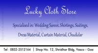 Lucky Cloth Store, Vasco-da-Gama, South Goa, Goa