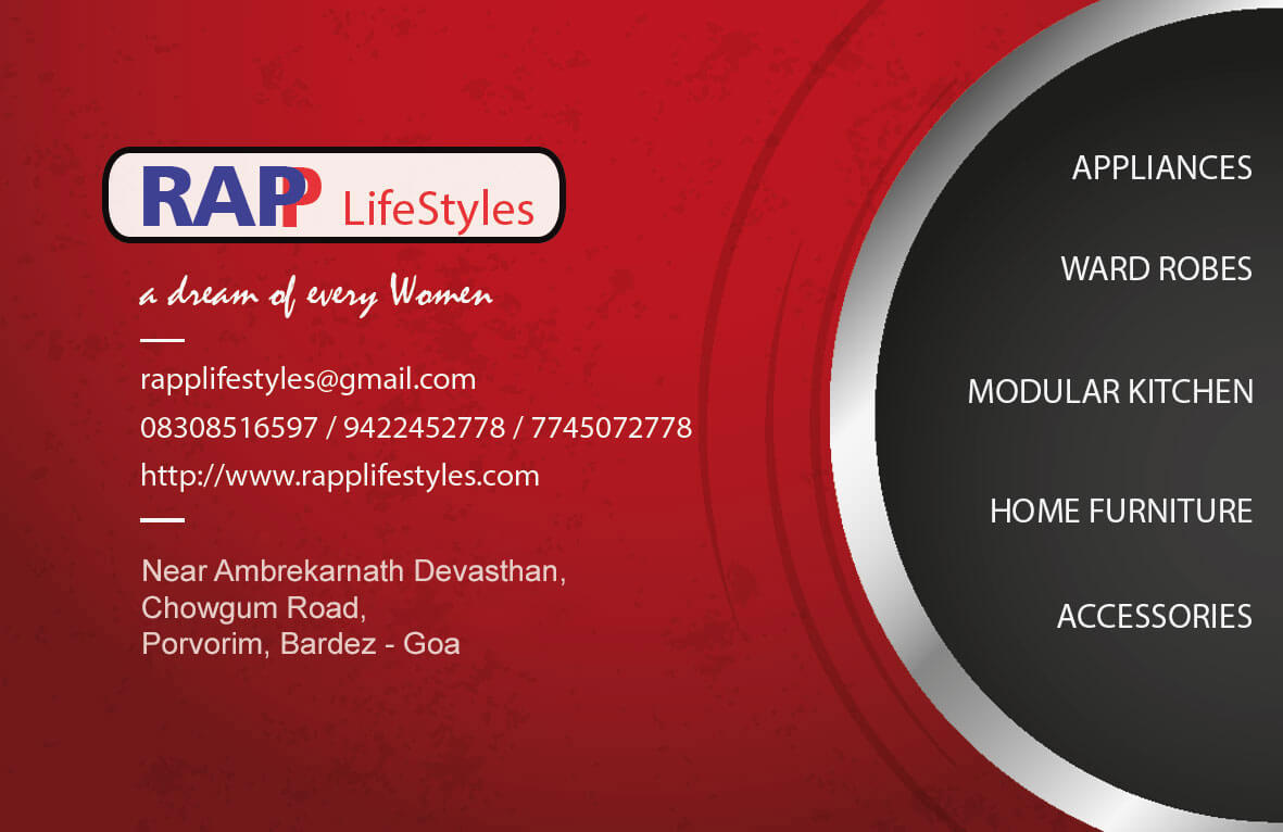 RAPP Lifestyles - Modular Kitchen Dealer in Porvorim, North Goa, Goa